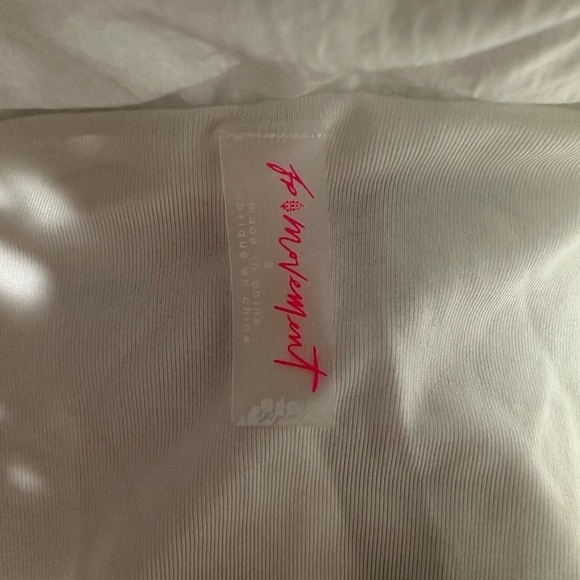 Free People Movement White The Way Back Home Shorts, Size Small (v) - Picture 6 of 12